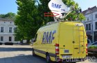 Antena DVB-T DIGIT na wozie transmisyjnym RMF FM